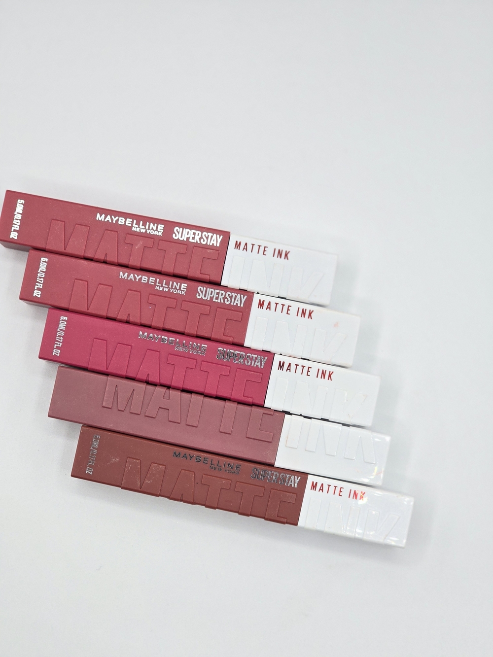 NEW Maybelline SuperStay Matte Ink Liquid Lipstick Lot of 5